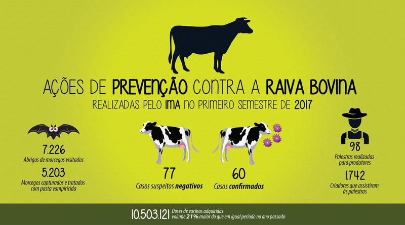 Governo do Estado amplia trabalho de conscientização para a raiva bovina