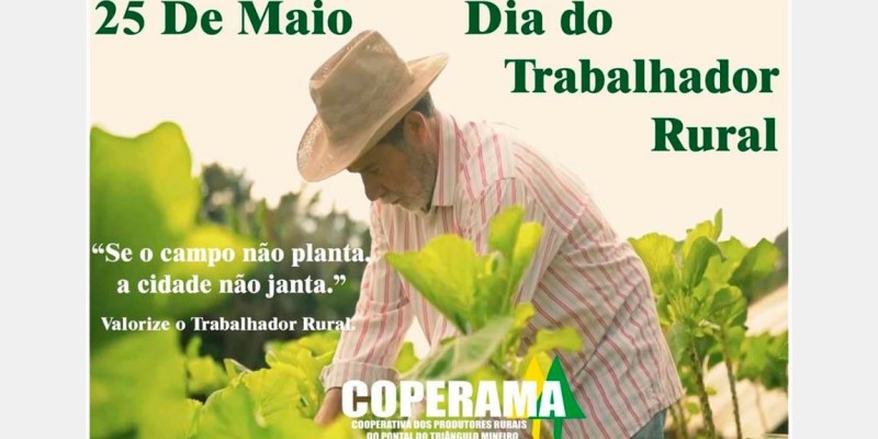 25 de Maio Dia do Trabalhador Rural