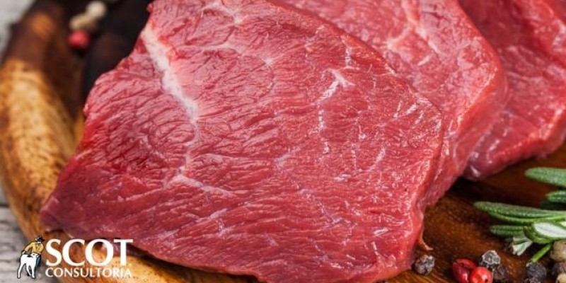 Quedas nos preços da carne bovina no atacado