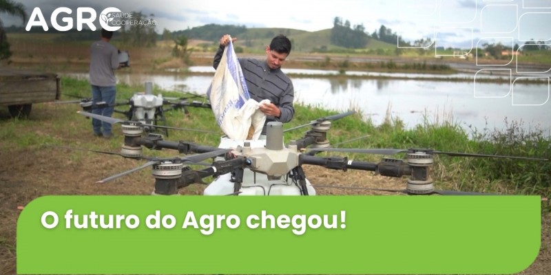 Agro Saúde e Cooperação – Drones e Satélites no Campo: O futuro da Agricultura de Precisão