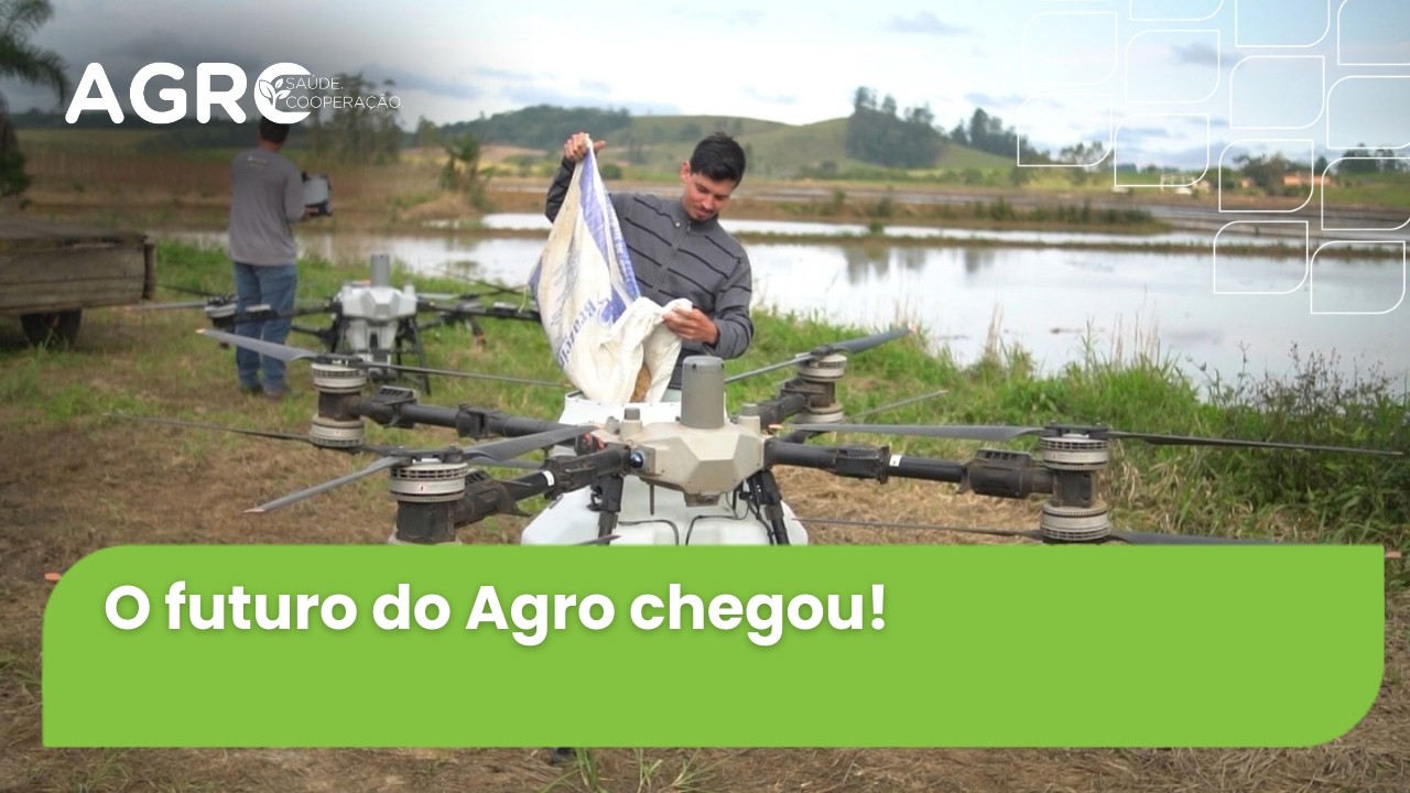Agro Saúde e Cooperação – Drones e Satélites no Campo: O futuro da Agricultura de Precisão