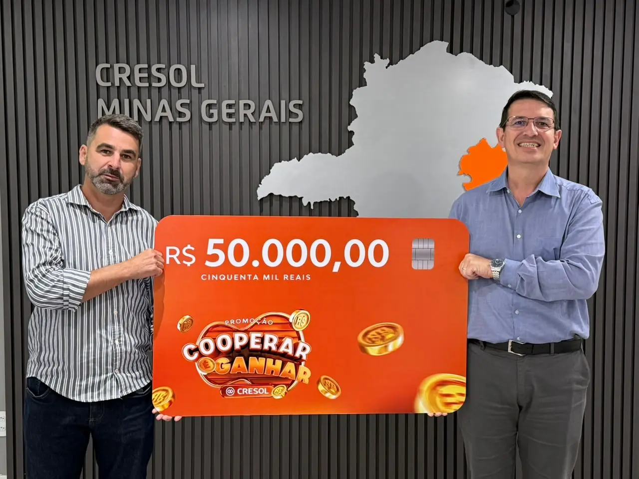 Cooperada de Alto Jequitibá (MG) é contemplada com prêmio de R$ 50 mil na campanha Cooperar é Ganhar, da Cresol
